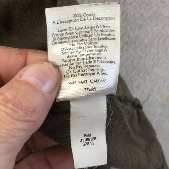 Eddie Bauer Mens T-Shirt Large Green Short Sleeve Classic Casual Cotton Top - Picture 4 of 8